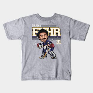 Grant Fuhr St. Louis Cartoon Kids T-Shirt